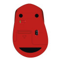 Logitech mouse M330 Silent Plus, red