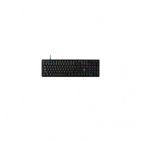 Corsair mehaaniline mänguklaviatuur K70 CORE RGB juhtmega must USB Type-A punane