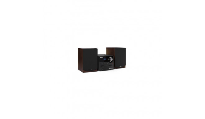 Sharp XL-B517D Home audio micro system 45 W Brown