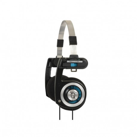 Koss PORTA PRO CLASSIC must/hõbedane juhtmega kõrvapealsed kõrvaklapid