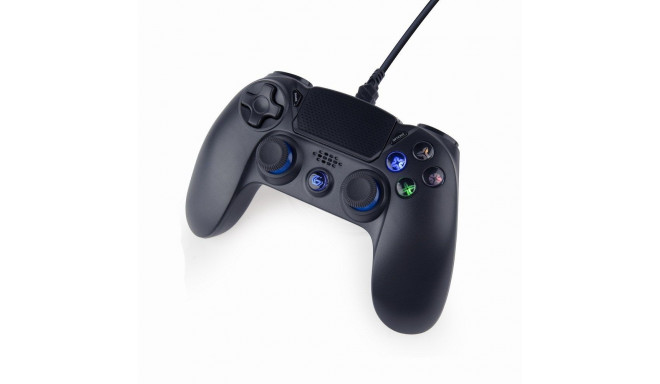 Gembird JPD-PS4U-01 must USB mängupult analoog PC, PlayStation 4