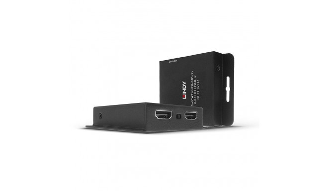 Lindy 70m Cat.6 HDMI 4K30 ja IR pikendaja koos PoC ja Loop Out'iga