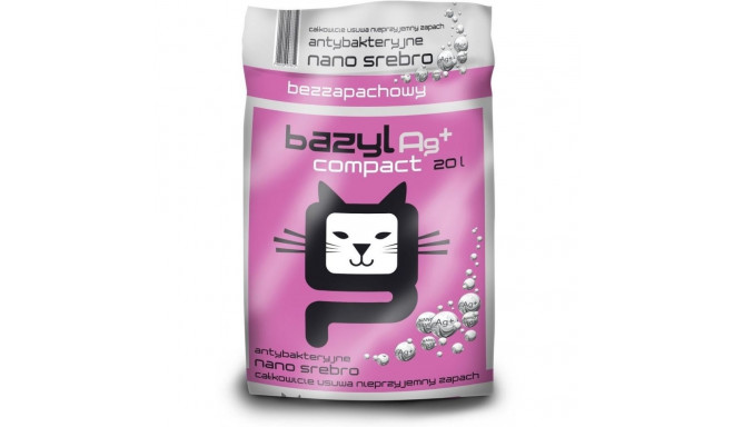 BAZYL Ag+ Super Premium Compact - bentonite litter - 20 l