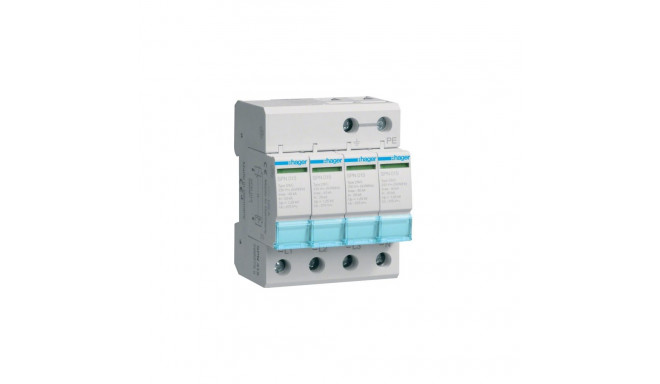 # SPD Surge arrester T2 4P network TN-S In=20kA Up?1.25kV (available while supplies last) (SPN415)