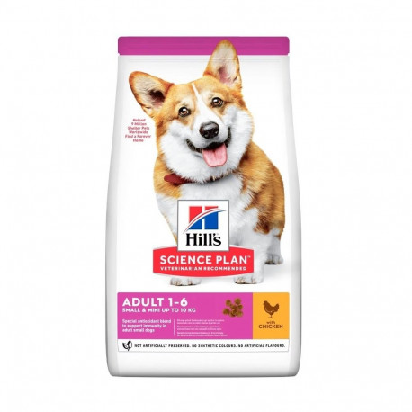 HILL'S Science Plan Adult small&mini kana kuiv koeratoit 1,5kg