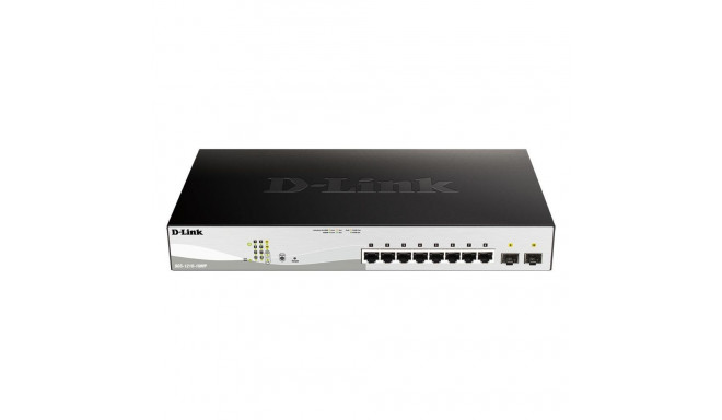 D-Link DGS-1210-10MP hall must hallatav L2 gigabit ethernet (10/100/1000) power over ethernet (PoE)
