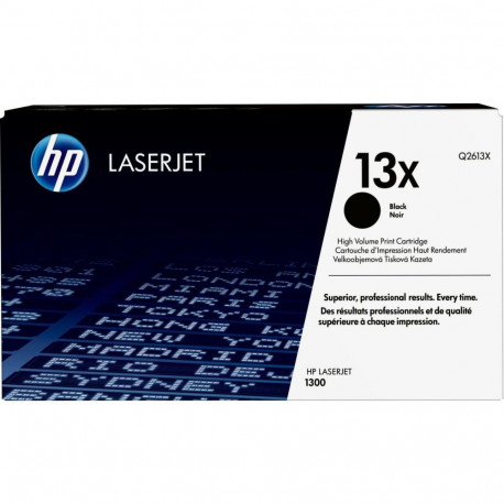 HP 13X suure tootlikkusega must originaal LaserJet toonerikassett