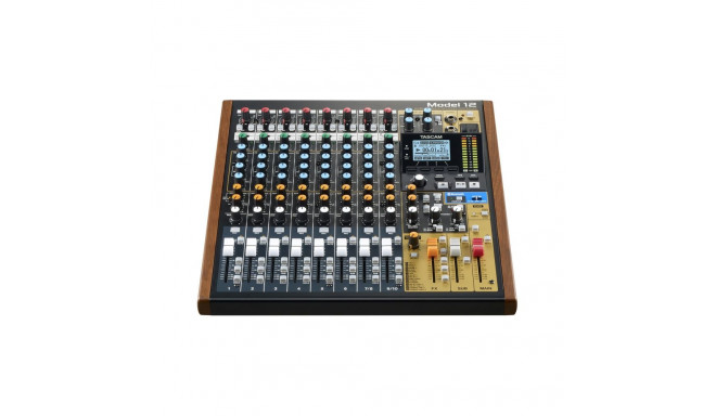 Tascam Model 12 12 channels 20 - 20000 Hz Black, Wood