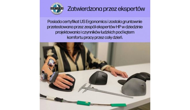 HP Wireless Mouse 920 Ergo Vertical Black