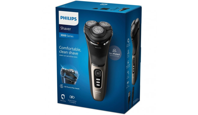 Philips Shaver 3000 Series S3242/12 Wet & Dry Electric Shaver