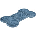 Flamingo blue mat for slow eating M