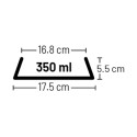 Flamingo Aschau sööginõu must M ø 14cm - 350ml