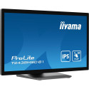 "61cm/24"" (1920x1080) Iiyama ProLite T2438MSC-B1 16:9 FHD IPS Touch 5ms HDMI DP USB Speaker Black"