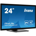 "61cm/24"" (1920x1080) Iiyama ProLite T2438MSC-B1 16:9 FHD IPS Touch 5ms HDMI DP USB Speaker Black"