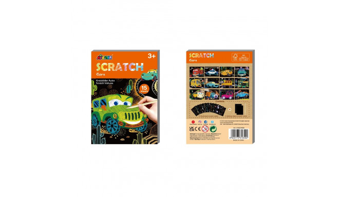 AVENIR Mini Scratch Book Cars