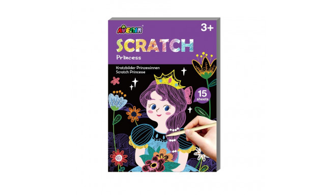 AVENIR Mini Scratch Book Princess