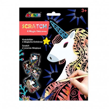 AVENIR Scratch 4 Magic Unicorns