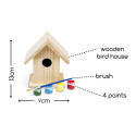 BS TOYS DIY Birdhouse set