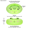 SQUISHMALLOWS Pet bed Wendy The Frog, 60 cm SQUISHMALLOWS Pet bed Wendy The Frog, 60 cm