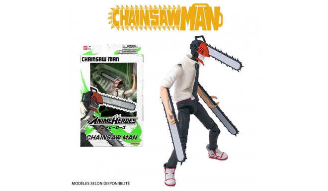 ANIME HEROES  Chainsaw Man figūriņa ar aksesuāriem, 16 cm -   Chainsaw Man