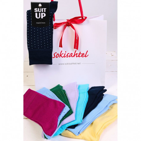 SOKISAHTEL SUIT UP ülikonnasokkide üllatuspakk 10 sokipaariga