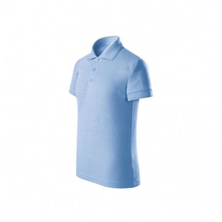 Malfini Pique Polo Free Jr MLI-F2215 blue polo shirt (110 cm/4 lata)