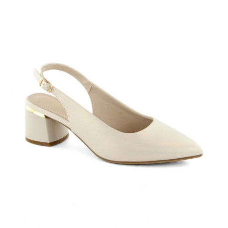 Elegant full Sergio Leone W SK439B pearl sandals (40)