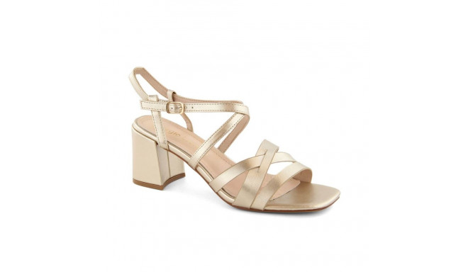 Sergio Leone W SK437 gold heel sandals (36)