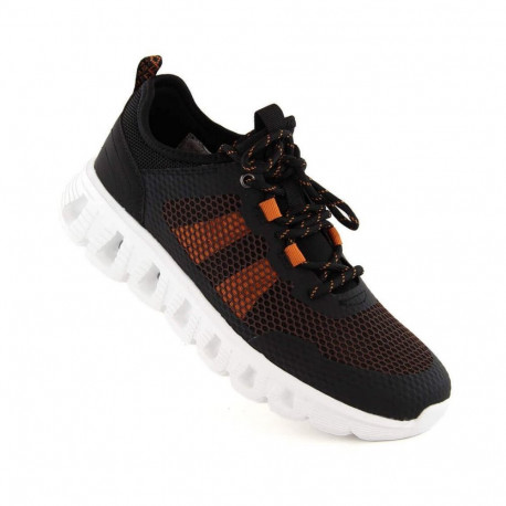 McKeylor M JAN297 black sports shoes (44)