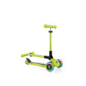 3-wheel scooter Globber Foldable Lights Lime Green Jr 437-106
