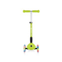 3-wheel scooter Globber Foldable Lights Lime Green Jr 437-106
