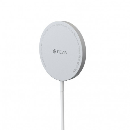 Devia wireless charger Smart magnetic 15W white