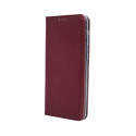 Smart Magnetic case for Xiaomi Redmi Note 13 4G burgundy