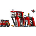 LEGO City Tuletõrjedepoo koos tuletõrjeautoga LEGO City Tuletõrjedepoo koos tuletõrjeautoga