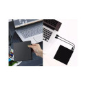 CP WR1 Slim External USB 2.0 CD / DVD Rom Drive Writer / Reader with USB Cable Power Black