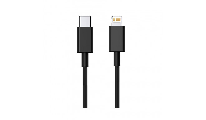 DCO USB-C to Lightning Data & Charger Cable for Apple iPhone 13 Mini Pro Max 1m Black A2249 (MXOK2ZM