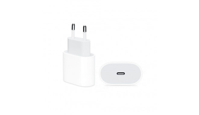 DCO IP12 20W PD Type-C Plug Fast Charger A1692 for iPhone 12 Mini Pro Max White A2347 (OEM)