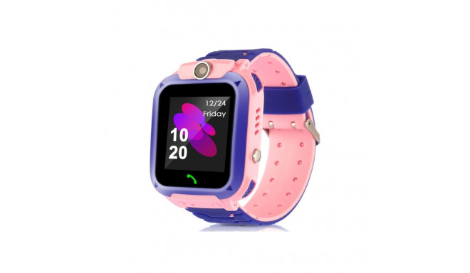 Bemi K1 See My Kid Wi-Fi / Sim GPS Tracking Kids Watch with Voice Call & Chat Camera Pink