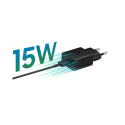 Samsung EP-T1510NBE Универсальное Адаптивное ЗУ USB-C 15W Быстрая Зарядка Черный (Блистер)