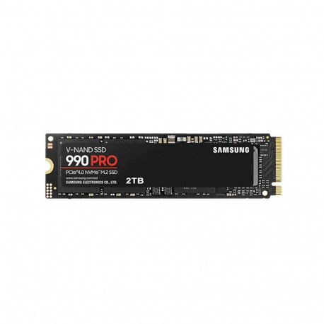 Samsung 990 PRO 2000 GB  SSD form factor M.2 2280  SSD interface PCIe Gen4x4  Write speed 6900 MB/s 