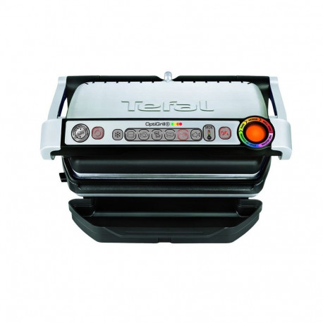 TEFAL  GC716D12  OptiGrill+ + Waffle plate set  Electric Grill  2000 W  Silver