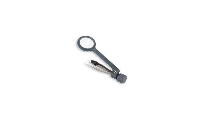 Carson MagniGrip MG-88 Magnifier with precision tweezers