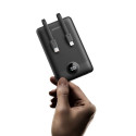 Powerbank VEGER C11 BEST - 10 000mAh LCD with cable Type C + Apple Lightning 8-pin QC3.0 PD 22,5W (W