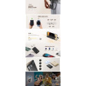 Powerbank VEGER C11 BEST - 10 000mAh LCD with cable Type C + Apple Lightning 8-pin QC3.0 PD 22,5W (W