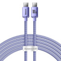 Baseus Crystal Shine Series kabel USB kabel pro rychlé nabíjení a přenos dat USB Typ C - USB Typ C 1