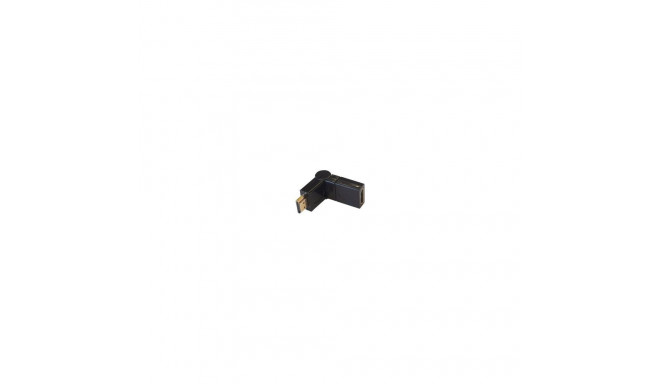 ART KABADA HDMI/HDMI AL-OEM-55 ART ADAPTER HDMI emane/HDMI isane pöörlev 180 kraadi oem