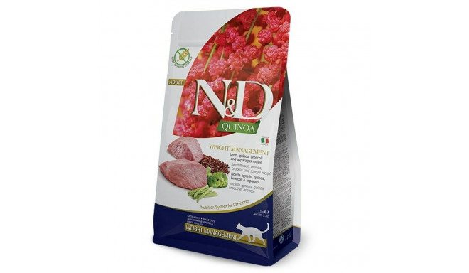 Cat food Farmina N&D CAT QUINOA WEIGHT MANAGEMENT Adult Lamb Broccoli 5 kg