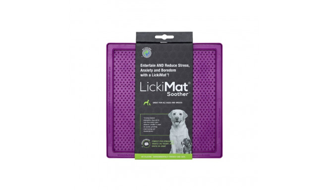 Dog Feeder Lickimat Purple TPR