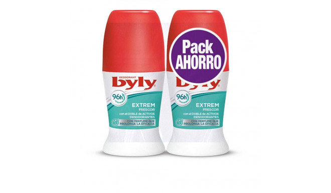 BYLY EXTREM FRESCOR 96H DEO ROLL-ON lote 2 x 50 ml