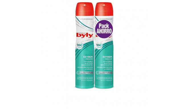 BYLY EXTREM FRESCOR 96H deodorant lote 2 x 200 ml